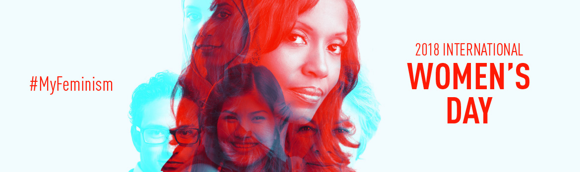 Banner of the International Women's Day